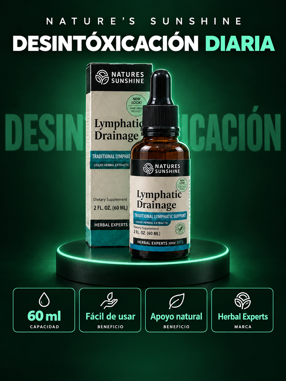 Lymphatic Drainage Extracto Herbal
