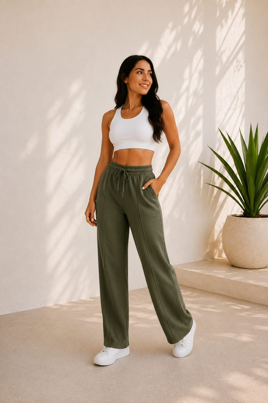Jogger Bota Recta Dama | Comodidad y Estilo en 19 Colores — MILITAR
