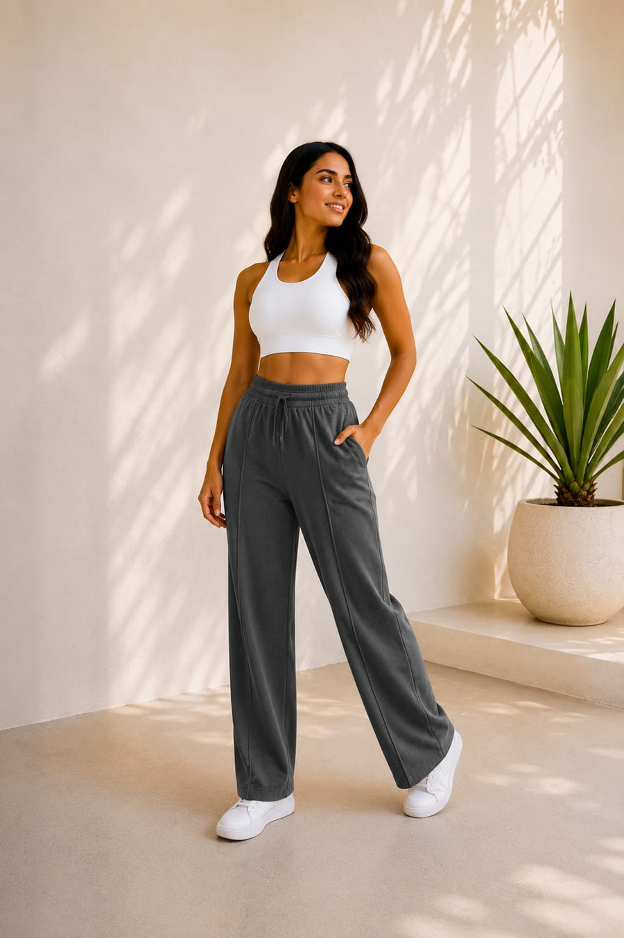 Jogger Bota Recta Dama | Comodidad y Estilo en 19 Colores — GRIS OSCURO