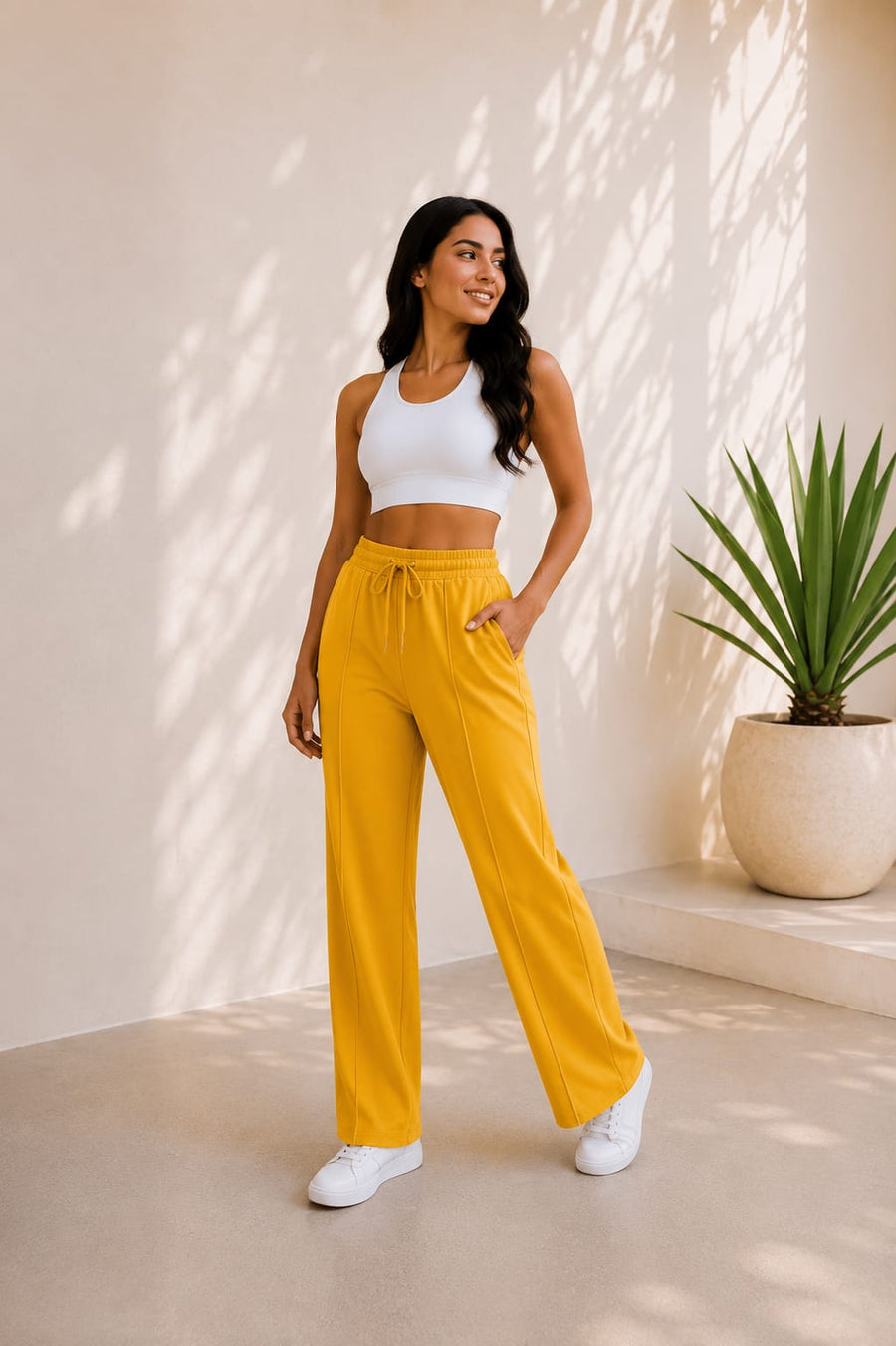 Jogger Bota Recta Dama | Comodidad y Estilo en 19 Colores — MOSTAZA