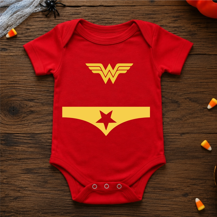 Body Bebé Super Heroe — MUJER MARAVILLA