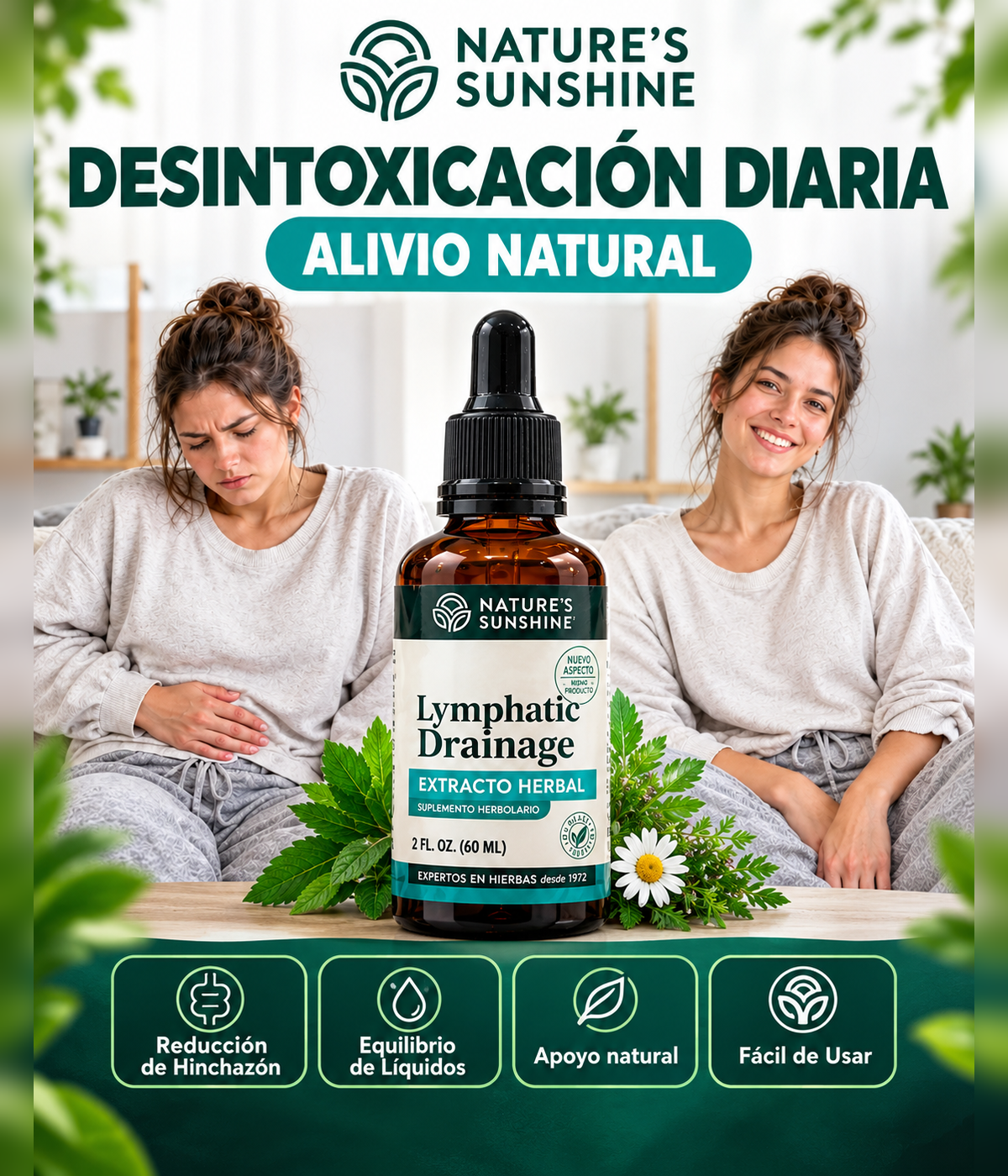 Lymphatic Drainage Extracto Herbal