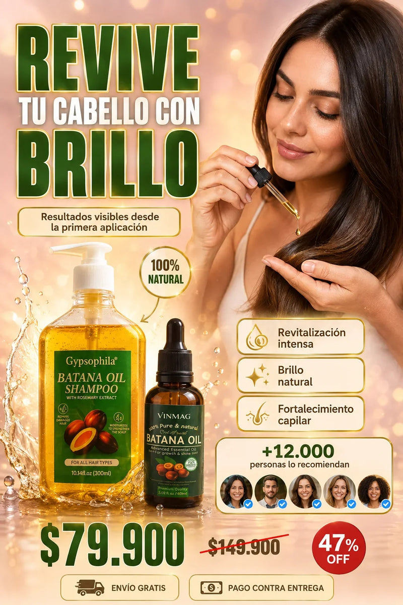 Combo Shampoo & Aceite de Batana